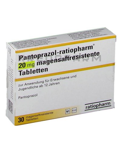 Пантопразол порошок, таблетки ● Pantoprazol