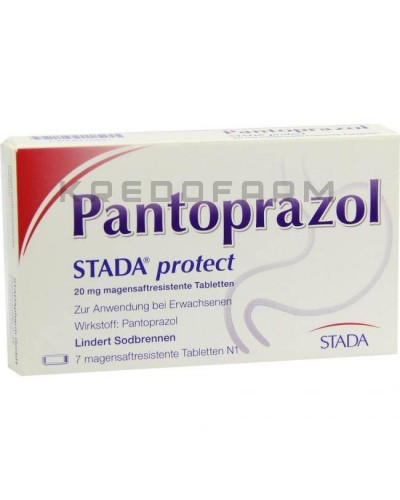 Пантопразол порошок, таблетки ● Pantoprazol