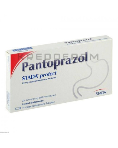 Пантопразол порошок, таблетки ● Pantoprazol