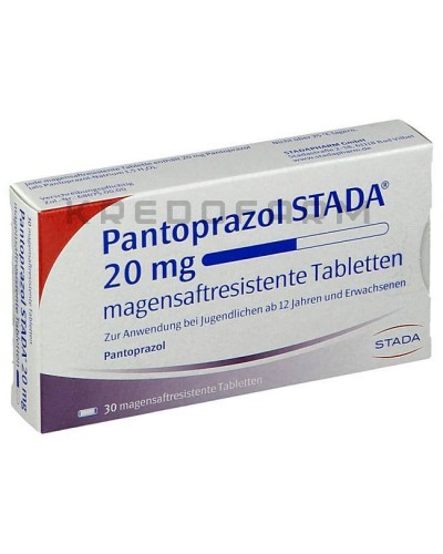 Пантопразол порошок, таблетки ● Pantoprazol