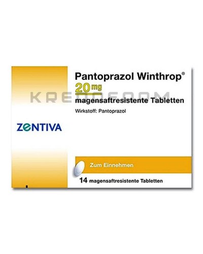 Пантопразол порошок, таблетки ● Pantoprazol