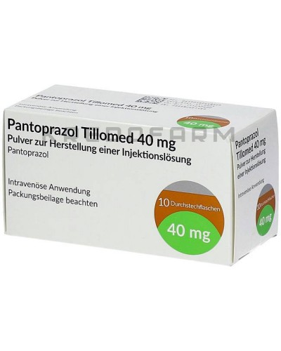 Пантопразол порошок, таблетки ● Pantoprazol