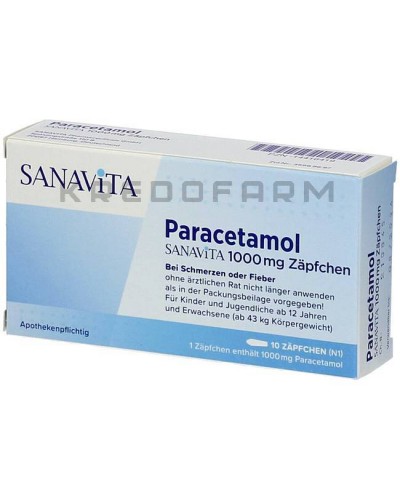 Парацетамол раствор, суппозитории, таблетки ● Paracetamol