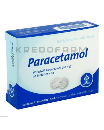 Парацетамол раствор, суппозитории, таблетки ● Paracetamol