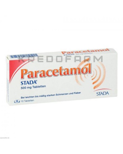 Парацетамол раствор, суппозитории, таблетки ● Paracetamol