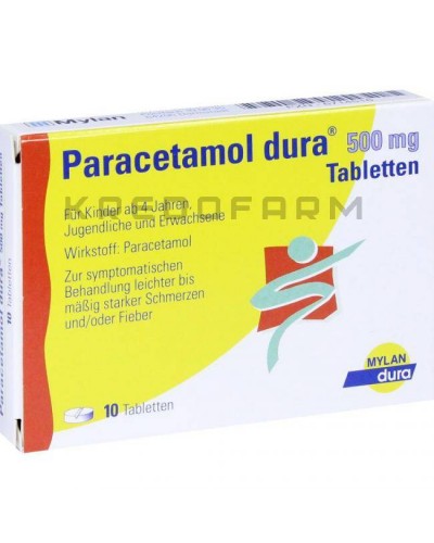 Парацетамол раствор, суппозитории, таблетки ● Paracetamol