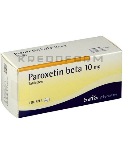 Пароксетин краплі, таблетки ● Paroxetin