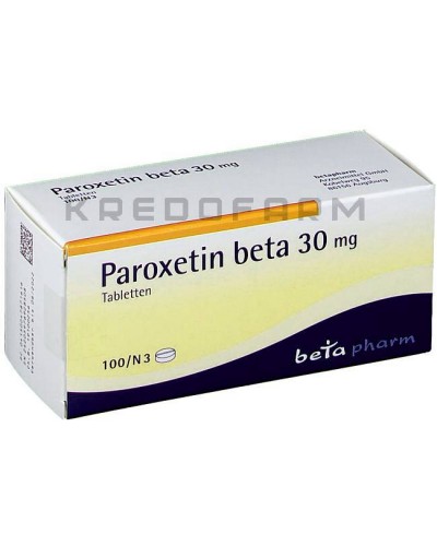 Пароксетин краплі, таблетки ● Paroxetin