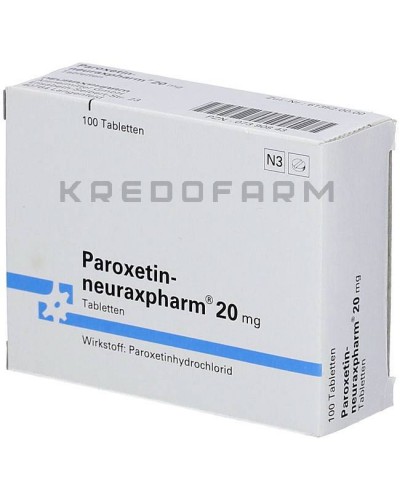 Пароксетин краплі, таблетки ● Paroxetin