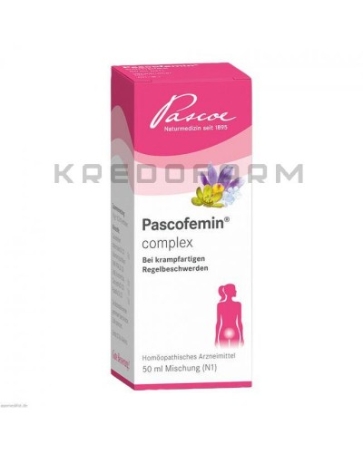 Паскофемин капли, смесь, таблетки ● Pascofemin