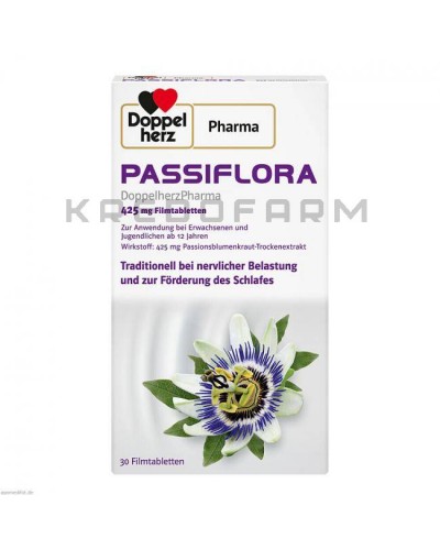 Пассифлора Доппельгерцфарма таблетки ● Passiflora Doppelherzpharma