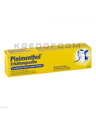 Пініментол крем, мазь ● Pinimenthol