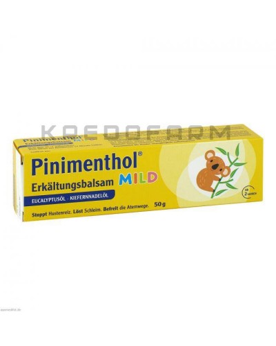 Пиниментол крем, мазь ● Pinimenthol