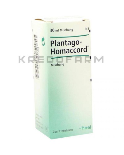 Плантаго Гомаккорд капли ● Plantago Homaccord