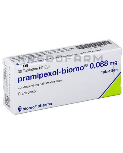 Праміпексол таблетки ● Pramipexol