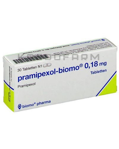 Праміпексол таблетки ● Pramipexol