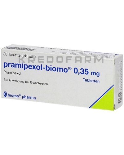 Праміпексол таблетки ● Pramipexol