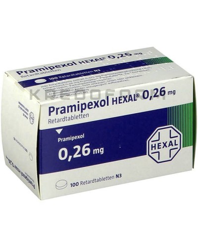 Праміпексол таблетки ● Pramipexol