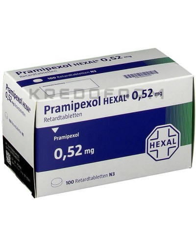 Праміпексол таблетки ● Pramipexol