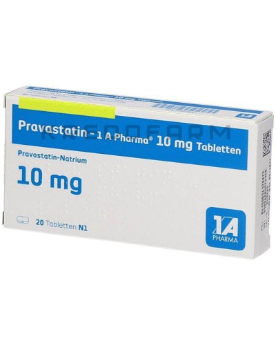 Правастатин таблетки ● Pravastatin