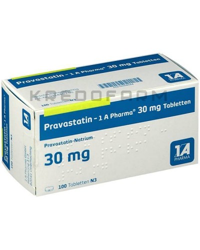 Правастатин таблетки ● Pravastatin