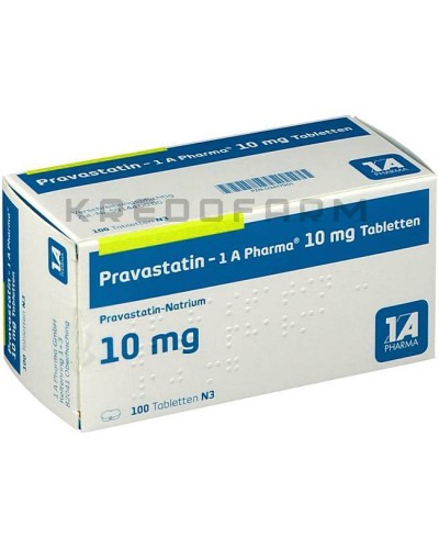 Правастатин таблетки ● Pravastatin