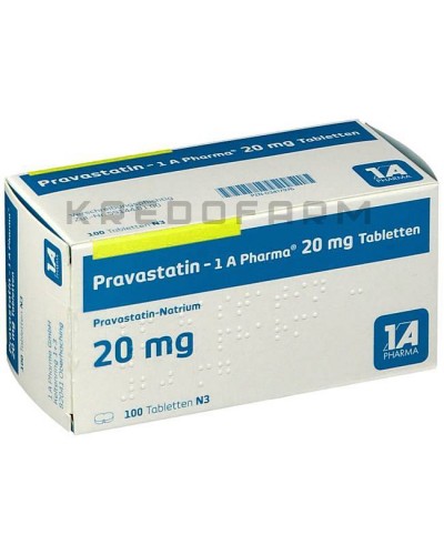 Правастатин таблетки ● Pravastatin