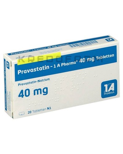 Правастатин таблетки ● Pravastatin