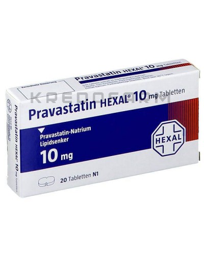 Правастатин таблетки ● Pravastatin