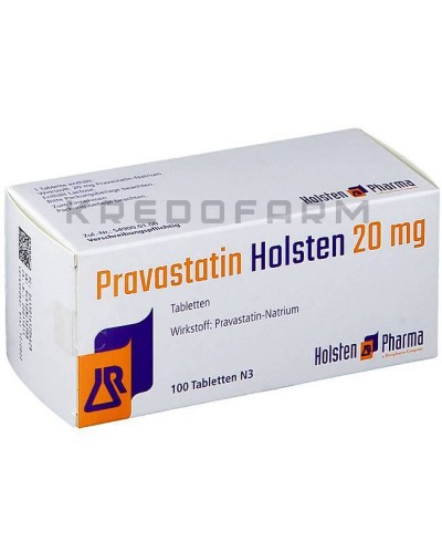 Правастатин таблетки ● Pravastatin