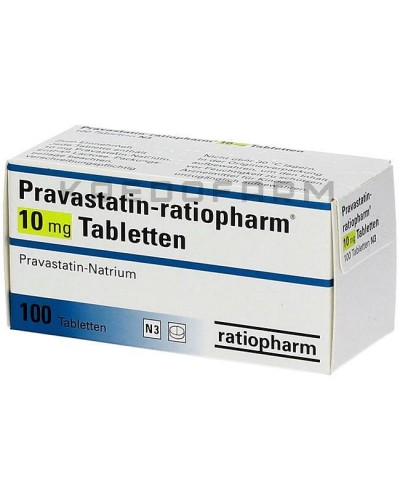 Правастатин таблетки ● Pravastatin