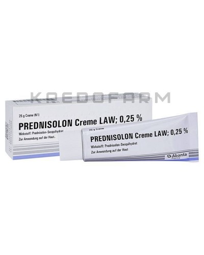 Преднизолон крем, мазь, суспензия, таблетки ● Prednisolon