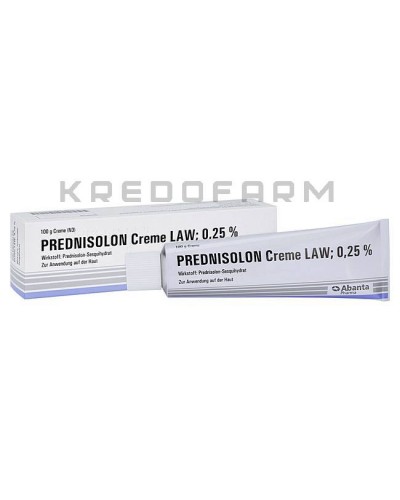 Преднизолон крем, мазь, суспензия, таблетки ● Prednisolon