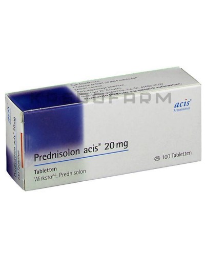 Преднізолон Ацис таблетки ● Prednisolon Acis