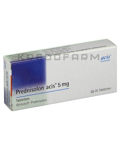 Преднізолон Ацис таблетки ● Prednisolon Acis