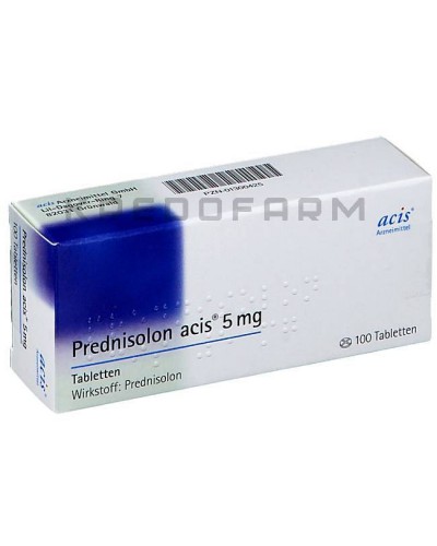 Преднизолон Ацис таблетки ● Prednisolon Acis