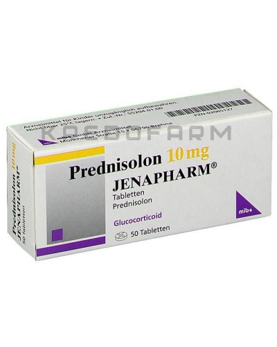 Преднизолон крем, мазь, суспензия, таблетки ● Prednisolon