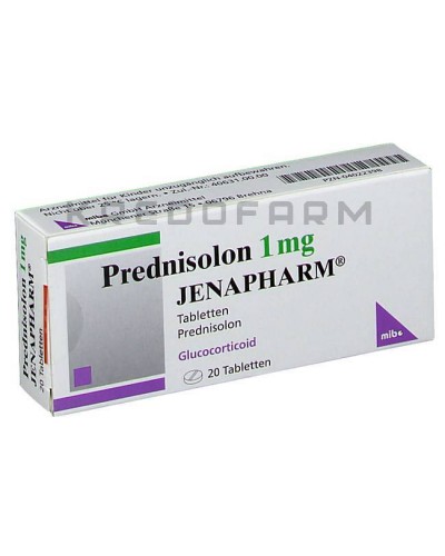 Преднізолон крем, мазь, суспензія, таблетки ● Prednisolon