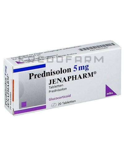 Преднізолон крем, мазь, суспензія, таблетки ● Prednisolon