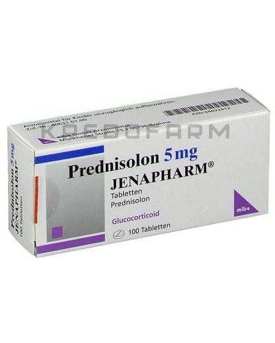 Преднізолон крем, мазь, суспензія, таблетки ● Prednisolon