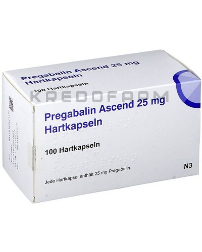 Прегабалін капсули, розчин ● Pregabalin