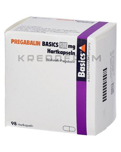 Прегабалін капсули, розчин ● Pregabalin