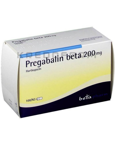 Прегабалін капсули, розчин ● Pregabalin