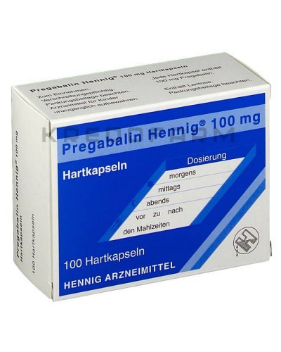 Прегабалін капсули, розчин ● Pregabalin