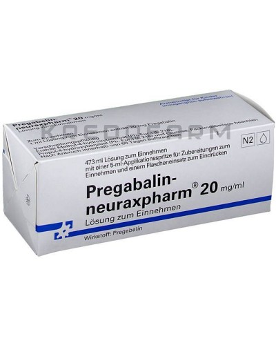 Прегабалін капсули, розчин ● Pregabalin