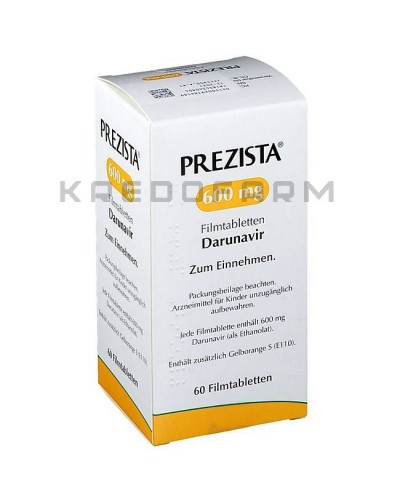 Презиста суспезия, таблетки ● Prezista