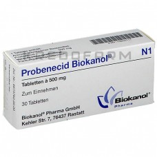 Пробенецид ● Probenecid