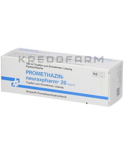 Прометазин капли, раствор, таблетки ● Promethazin