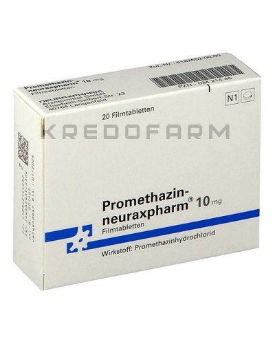 Прометазин капли, раствор, таблетки ● Promethazin