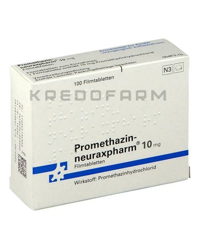 Прометазин капли, раствор, таблетки ● Promethazin